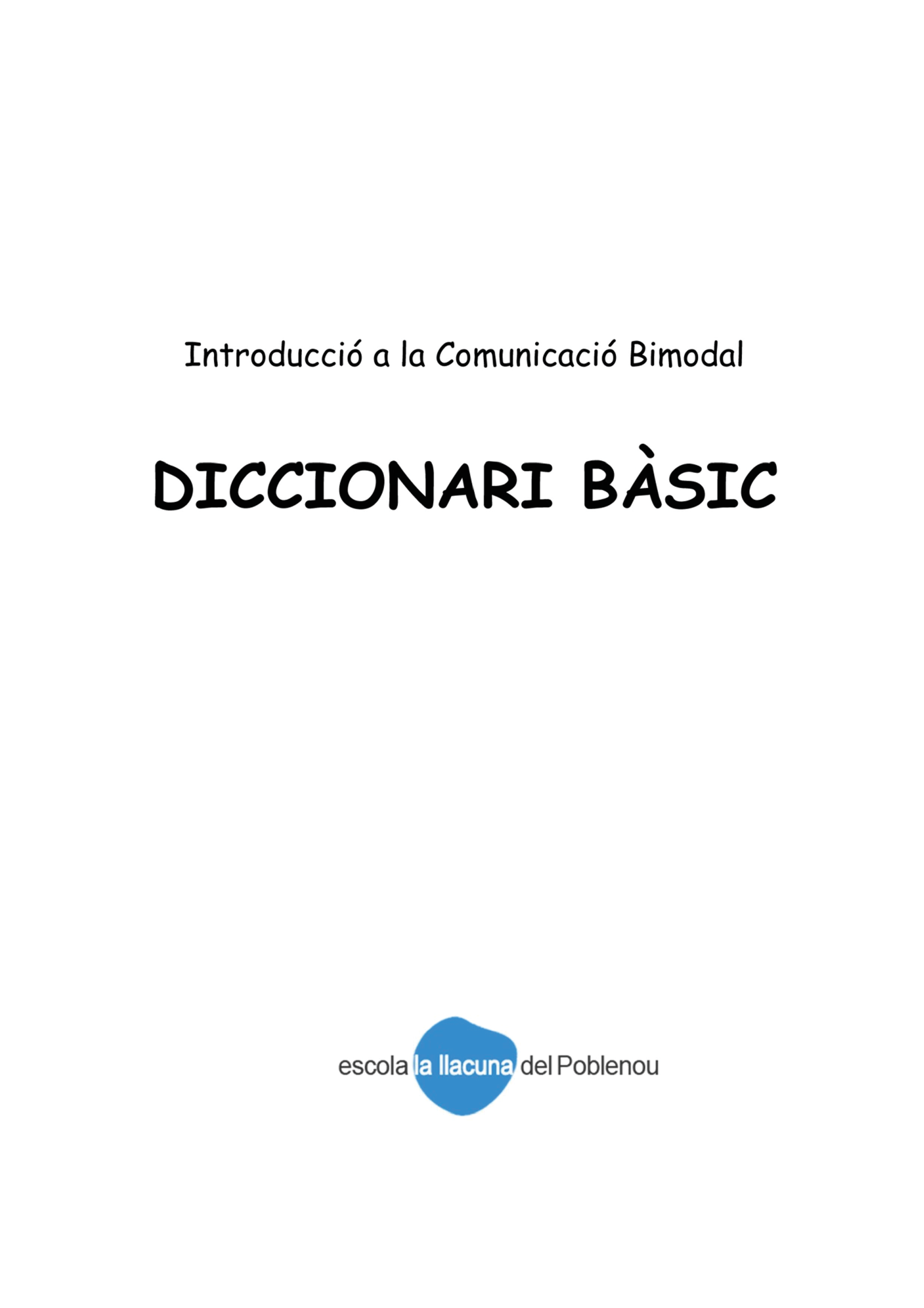 Diccionario Bimodal